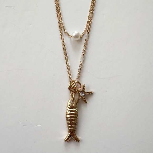 Noir NYC pacific Sun charm pendant necklace - Picture 3 of 5